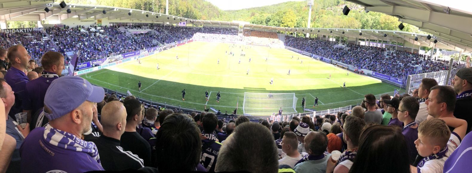 Erzgebirgsstadion nach Umbau