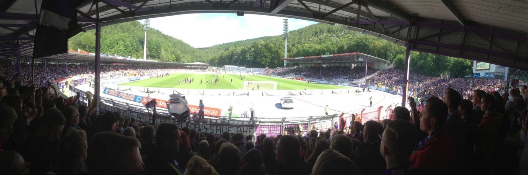Erzgebirgsstadion vor Umbau
